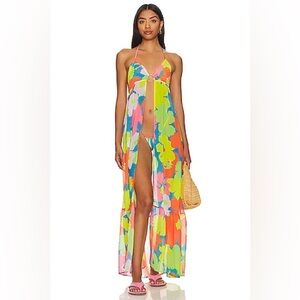NWOT Maaji Lorelai Floral Cover up Dress